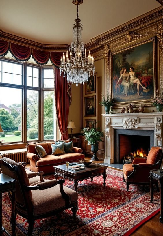 elegant-manor-living-room-with-a-touch-of-history